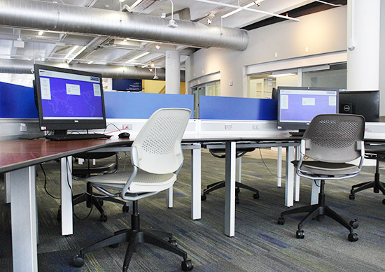 South Computing, Image Source: Auraria Library South Computing PC Computer Stations