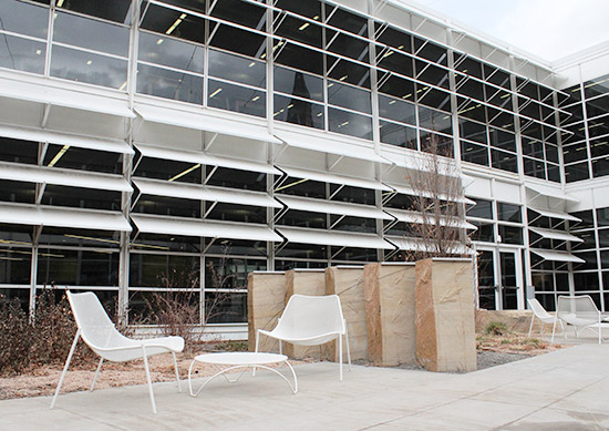 South Courtyard, Image Source: Auraria Library South Courtyard