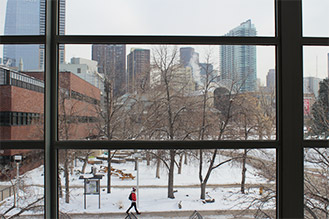 Quiet Study Downtown Denver View