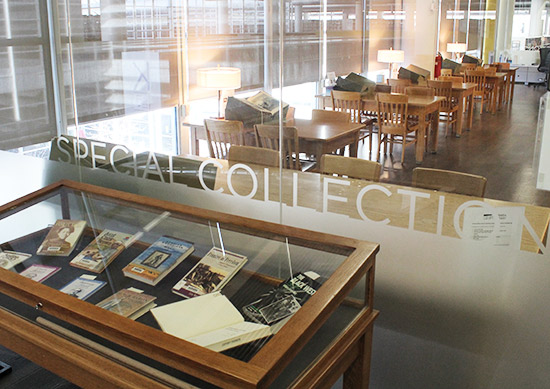 The Special Collections' Reading Room, Image Source: Auraria Library The Special Collections' Reading Room
