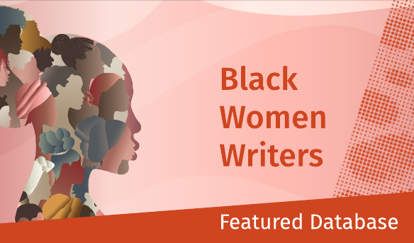 Promotional image for homepage headline: Black Women Writers