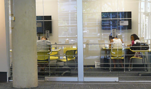Students working in a Study Room