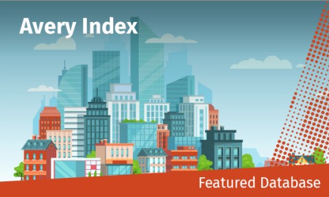 Featured Database - Avery Index to Architectural Periodicals