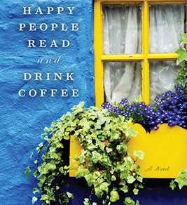 Happy People Read and Drink Coffee