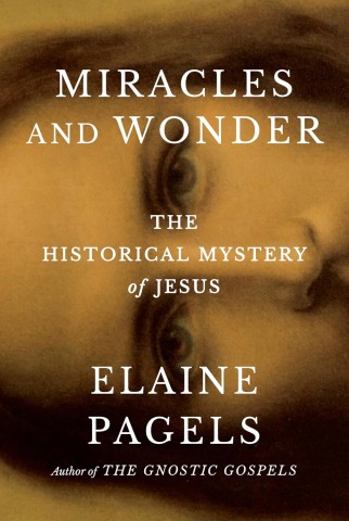 A book cover titled "Pagels," featuring a soft brown background, with the text "Author of THE GNOSTIC GOSPELS" at the bottom.