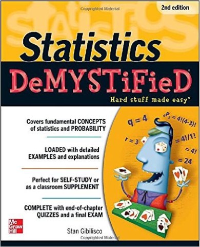 Book cover of "Statistics Demystified"