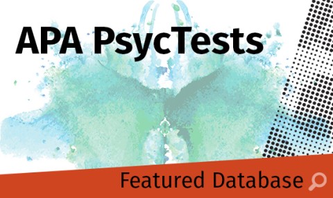 Photo by madamsaffa from Adobe Stock Featured Database - APA PsycTests - Access thousands of psychological assessment tools