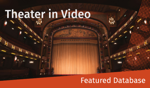 Featured Database Auraria Library December 2024 edition A theater interior featuring vibrant red seats and a grand curtain, creating an inviting atmosphere for performances.