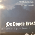 ¿De dónde eres? Cover