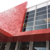 Auraria Library Lawrence Street Entrance canopy